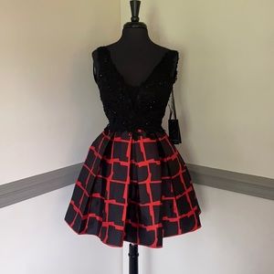 Lace/Satin Formal Prom Homecoming Dress